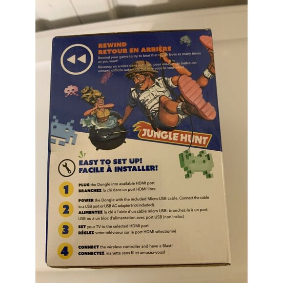 Legends Flashback Blast 12 Built In Games Space Invaders & More HDMI Plug N Play - Picture 6 of 8